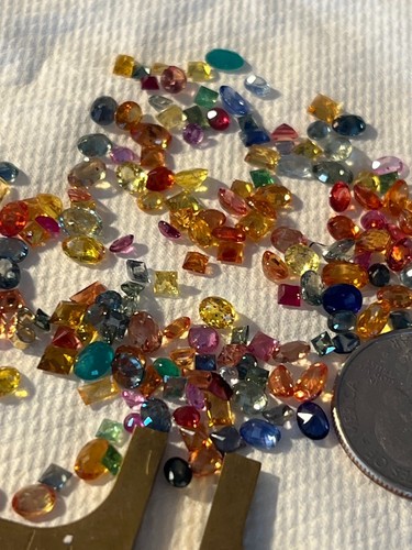 Sapphire 65ct multicolor - sapphire,
